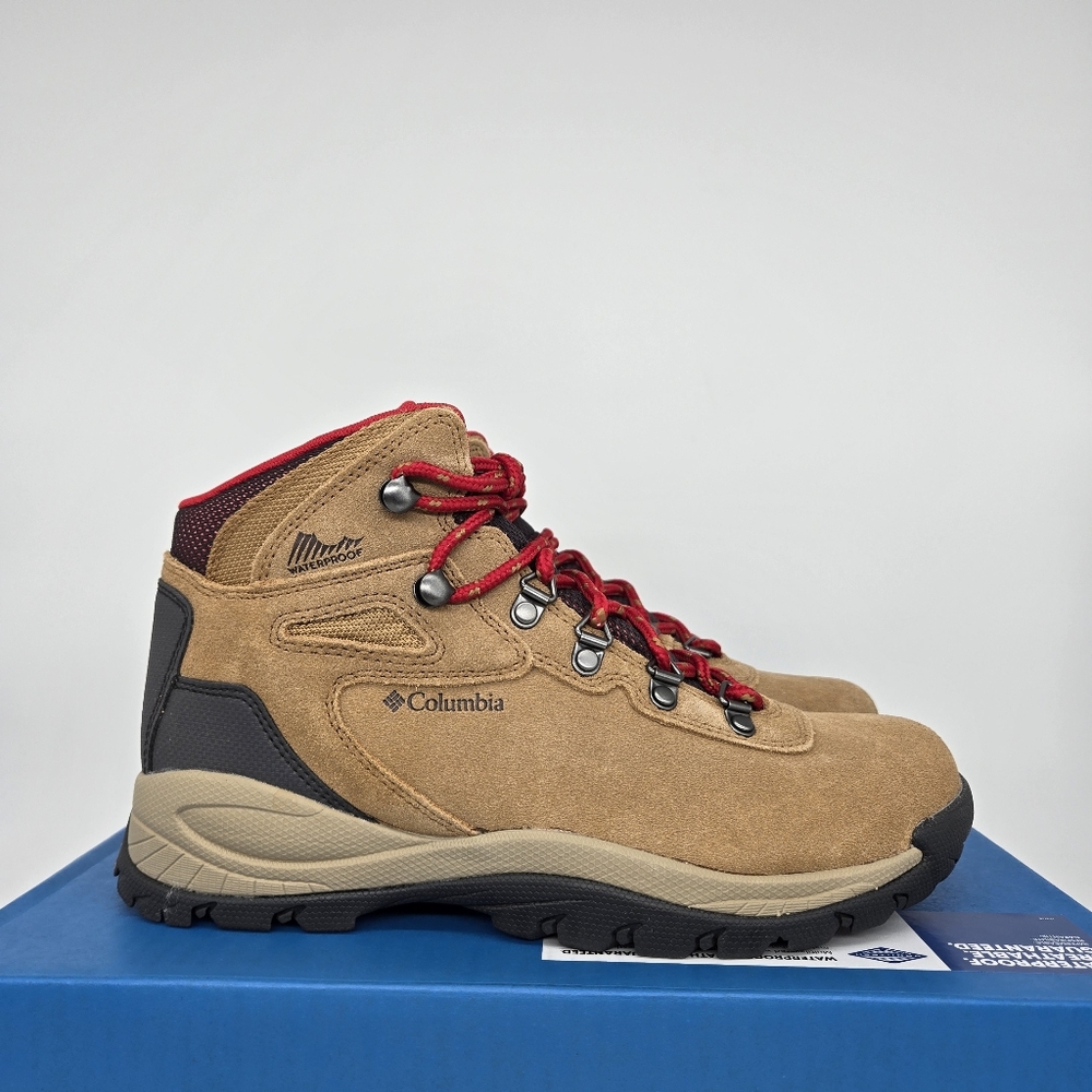 Columbia Newton Ridge Plus Women's Waterproof Hiking Boots Size 8 New - Picture 3 of 8